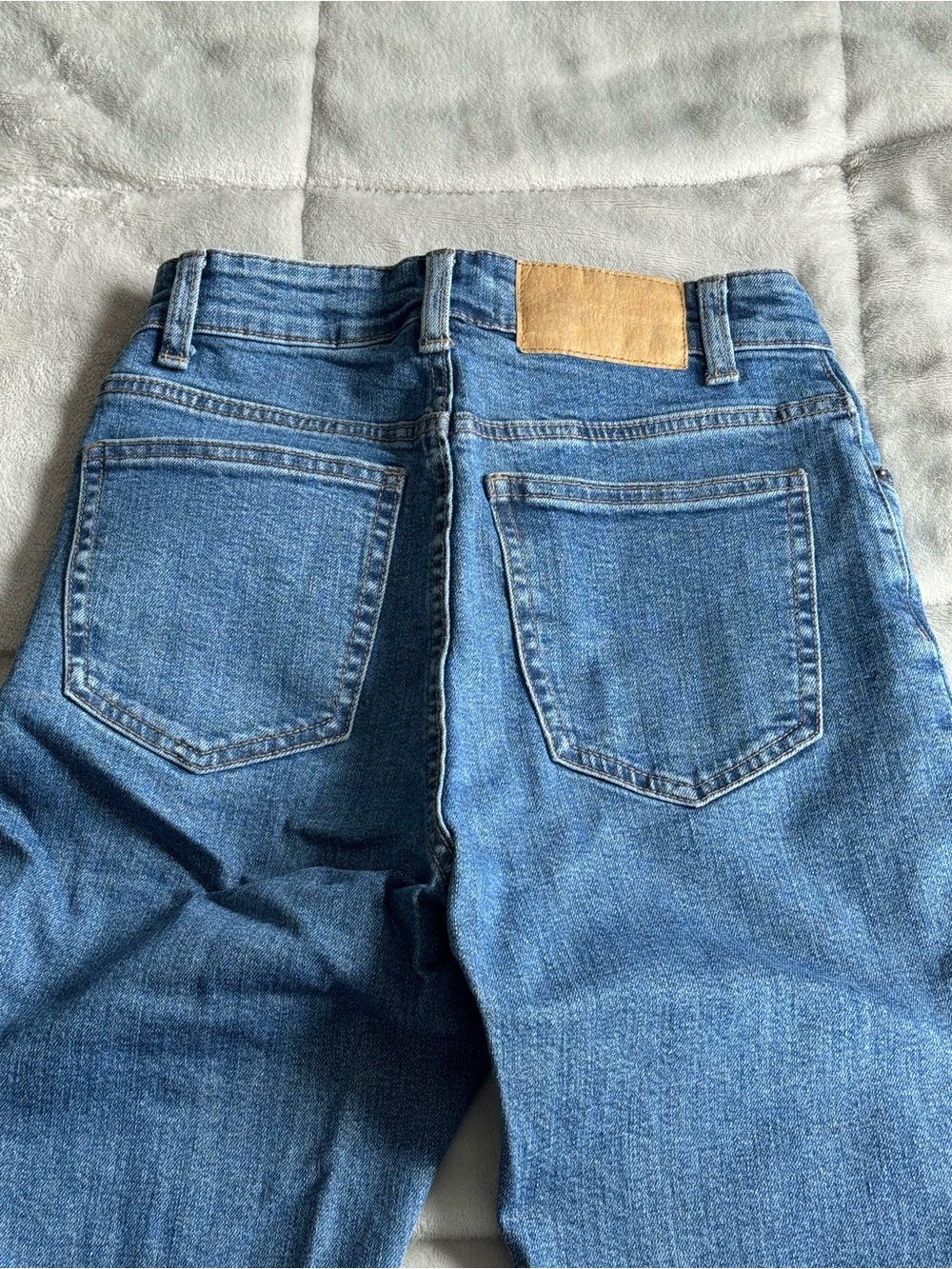 Cotton On Women's Straight Leg Blue Denim Jeans - Picture 6 of 6